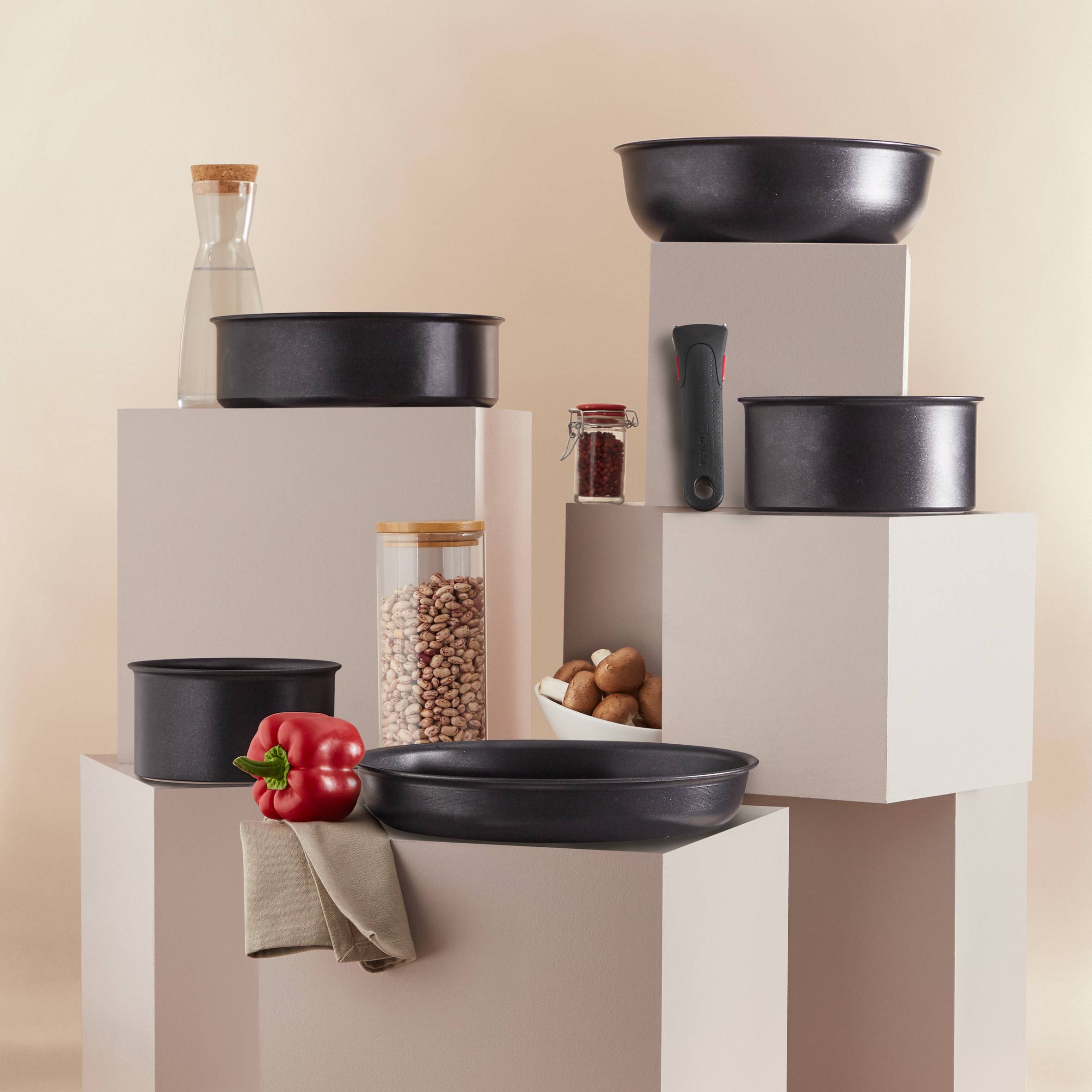 Ingenio Eco Resist, Sartén, 24 cm, Aluminio, Inducción