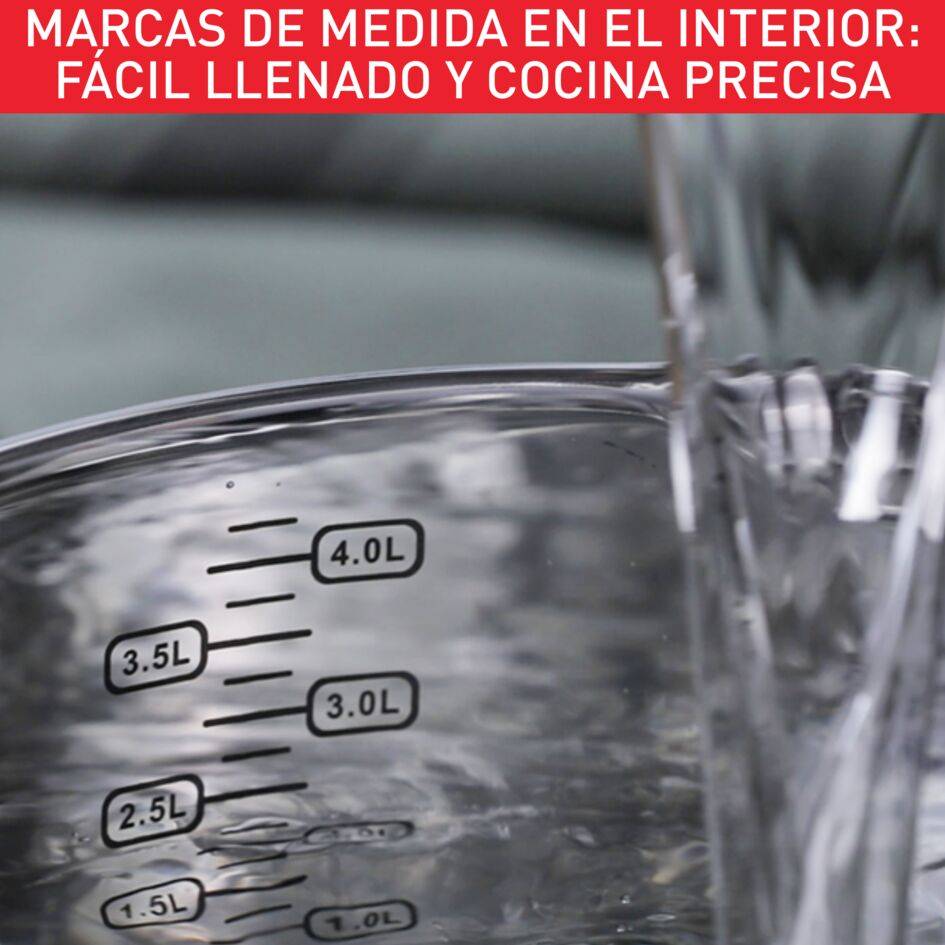 Nordica, Cacerola 24 cm + Tapa, Acero inoxidable 18/10, Doble asa patentada, Capacidad 5 L, Inducción