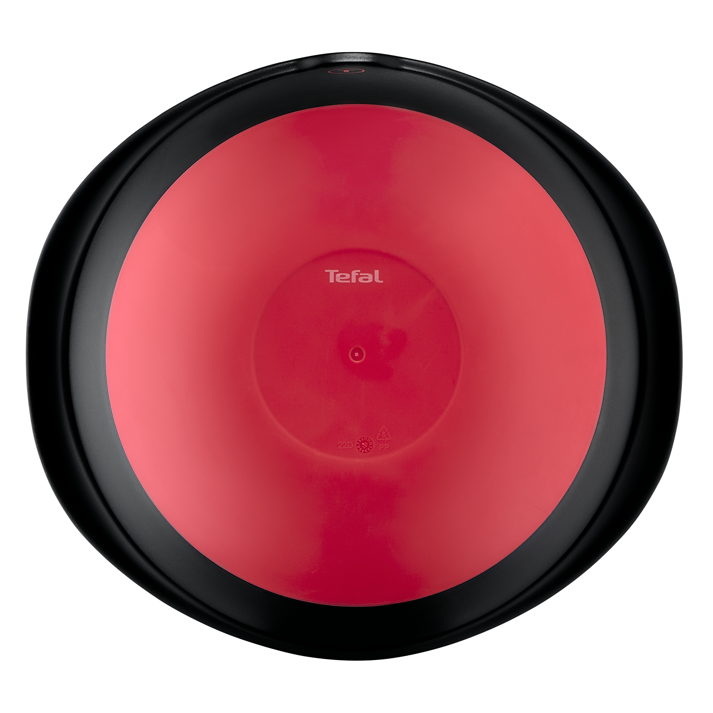 Ingenio+ Bol de mezcla, Vertido Fácil, Rojo y negro