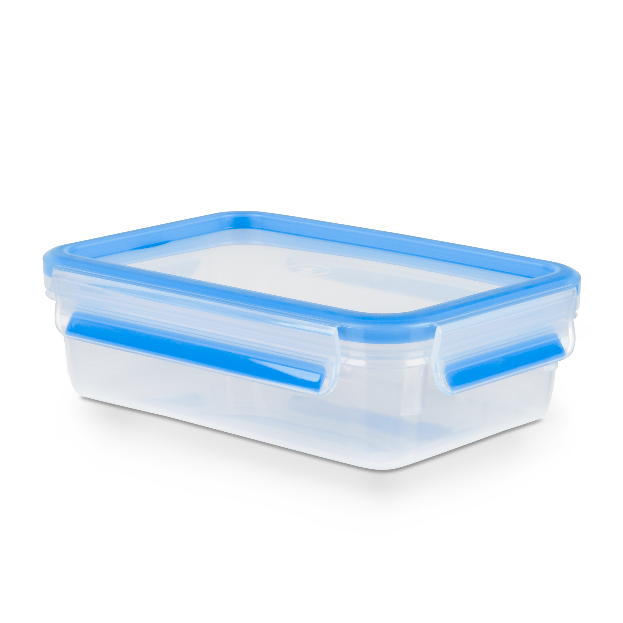 Masterseal, Hermético de plástico, 0,80 L, Envase para alimentos, Rectangular, Azul