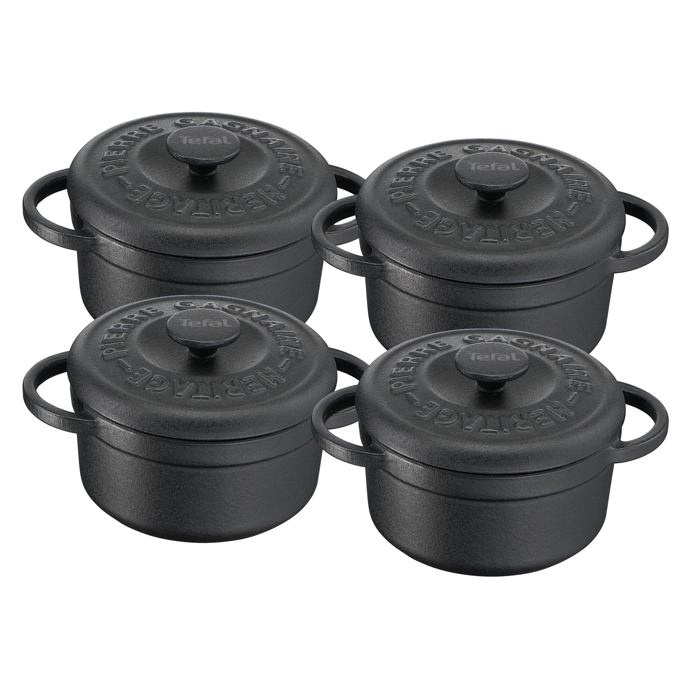 SET 4 MINI CACEROLAS 10 CM HERITAGE (0,3 L)