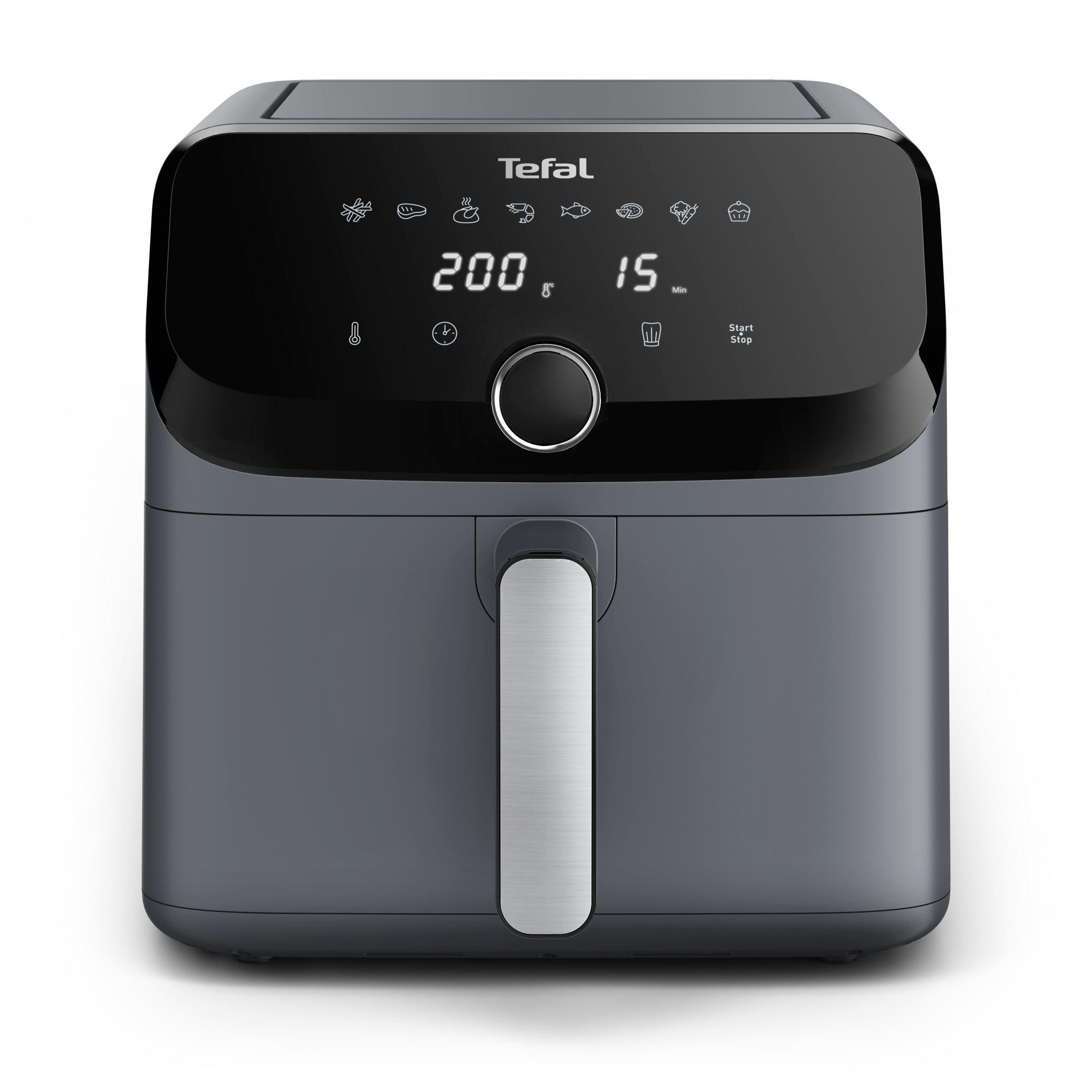 Easy Fry Mega, Freidora de Aire, Capacidad de 7,5 L, 8 Programas, Java Pepper