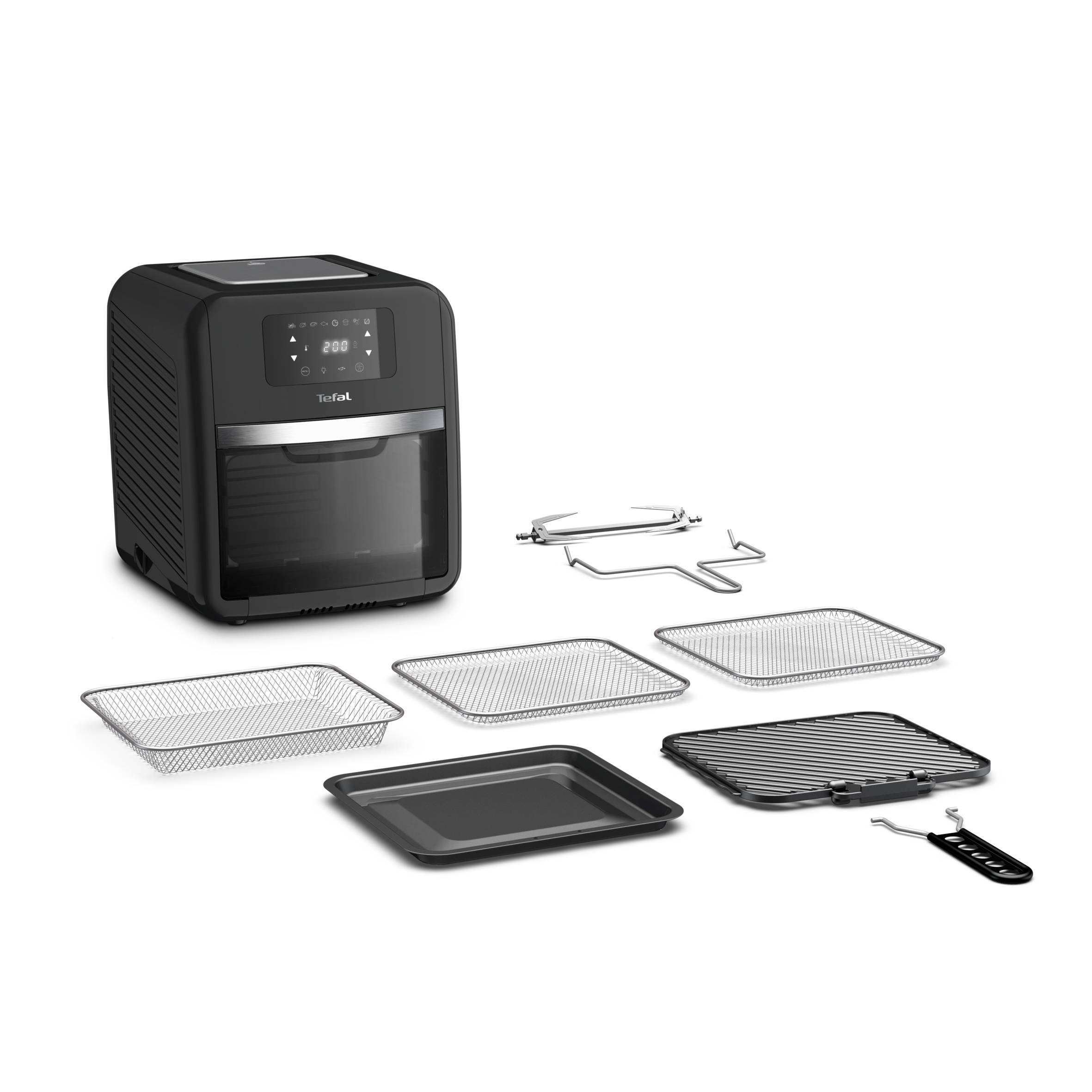 Easy Fry Oven & Grill, Freidora de Aire, Digital, 11L, 8 Programas