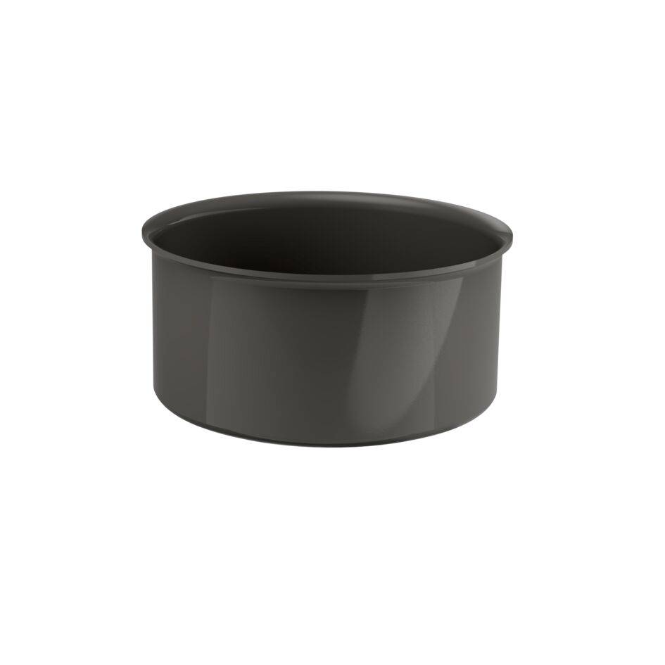 Ingenio Renew Ceram, Cazo de 18 cm, Revestimiento cerámico antiadherente, Apilable, Mango extraíble, Compatible con inducción