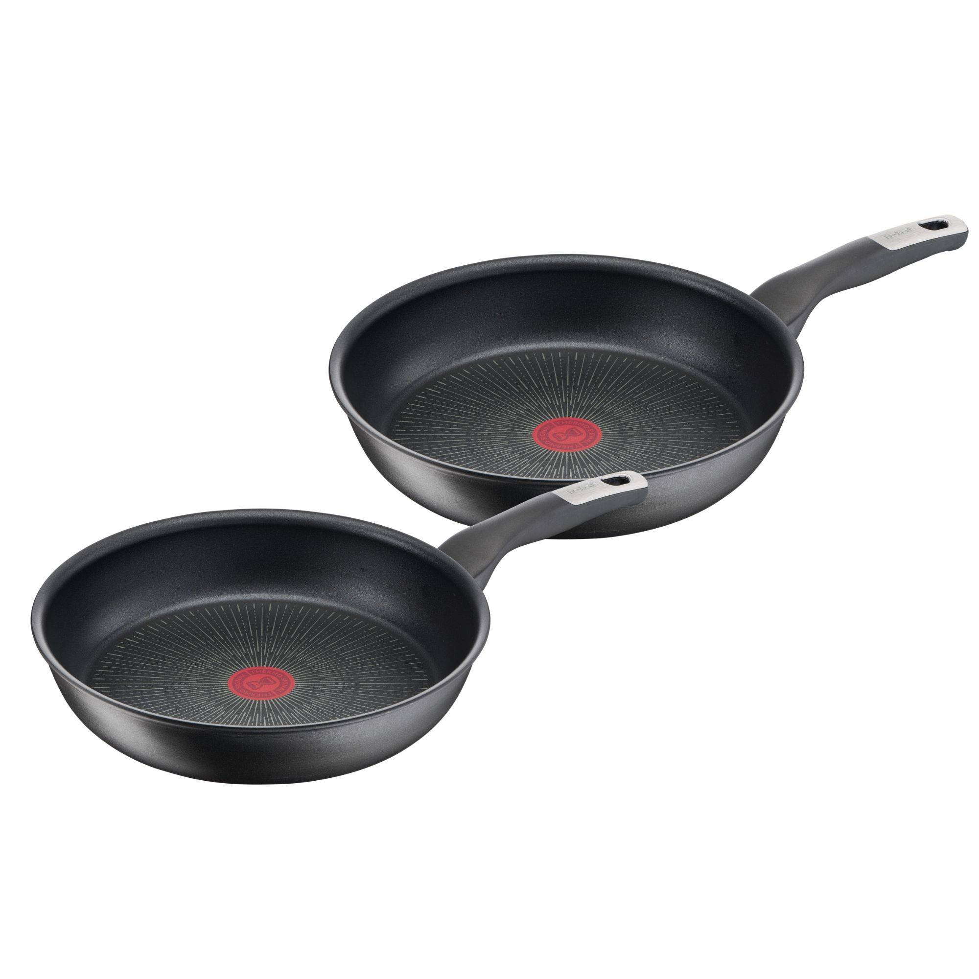 Unlimited, 2 sartenes, 22 y 28 cm, Negro