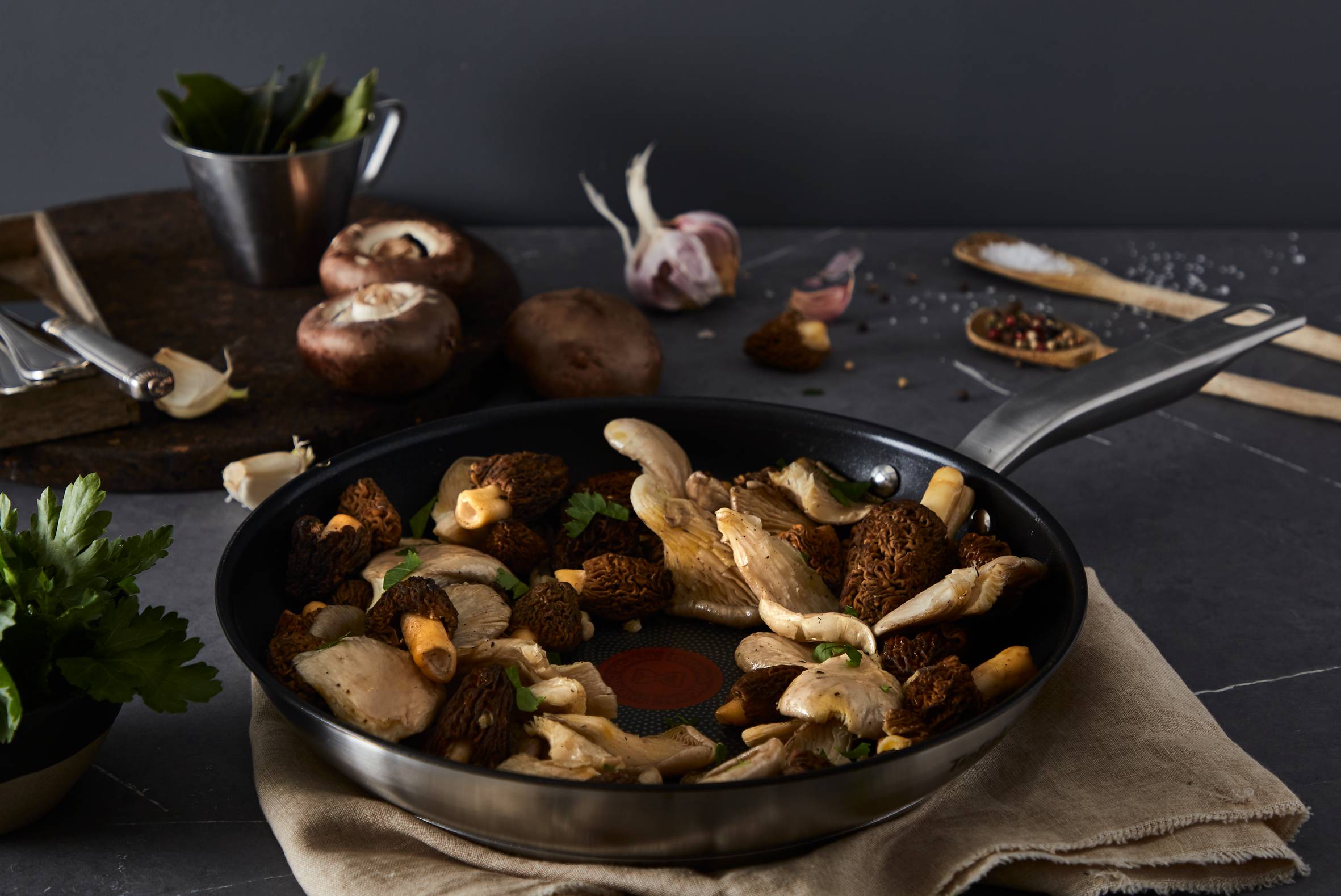 Virtuoso, Sartén 28 cm, Titanio, Inducción, Acero Inox