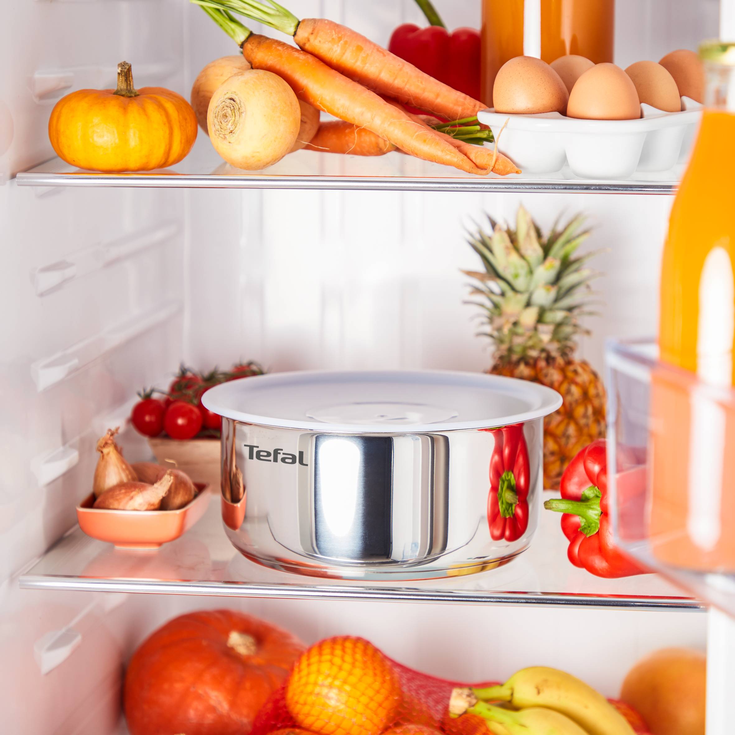 Ingenio Emotion, Set de cocina de 15 piezas, Mango extraíble, Apilable, Revestimiento antiadherente, Acero Inoxidable