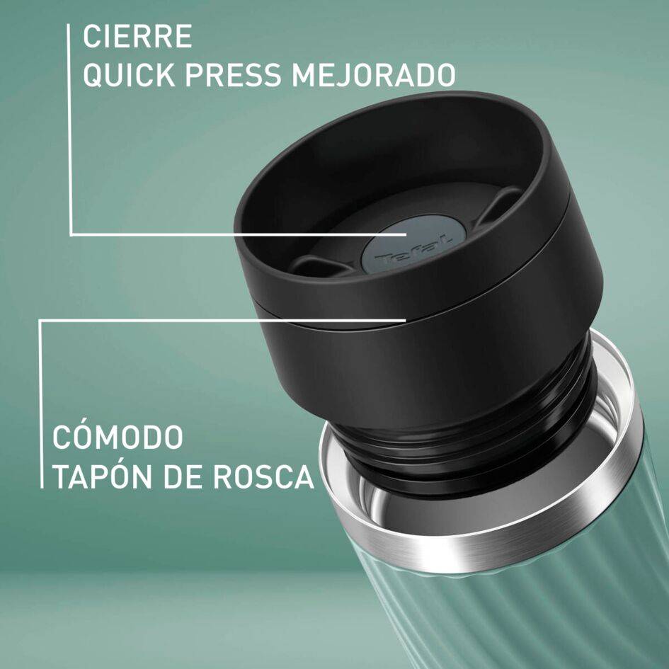 Classic Twist, Taza de viaje, 0,36 L, Turquesa
