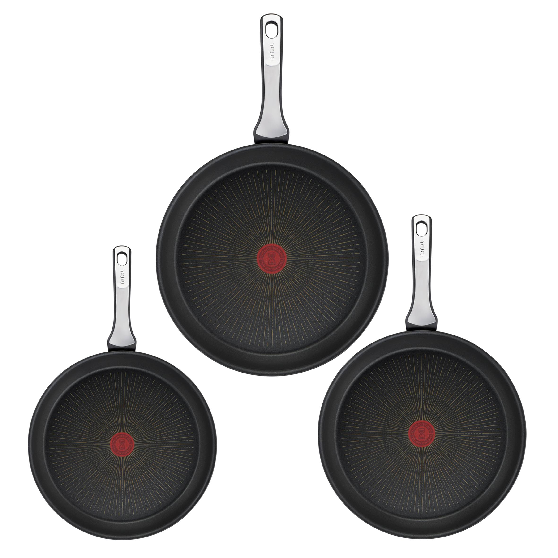 Unlimited On, Set 3 sartenes, 20/24/28 cm