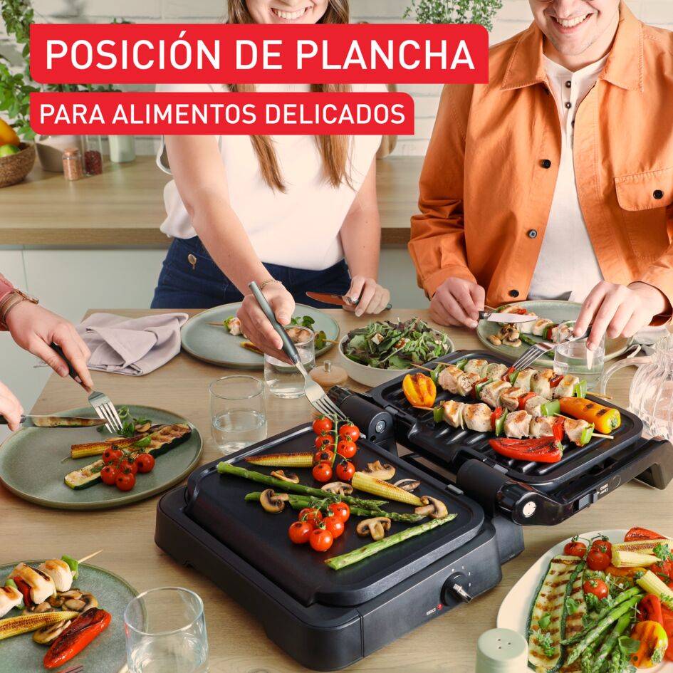 SuperGrill 4in1, Grill de contacto, Barbacoa, Posición de Horno, Plancha, Termostato regulable, 2000&nbsp;W