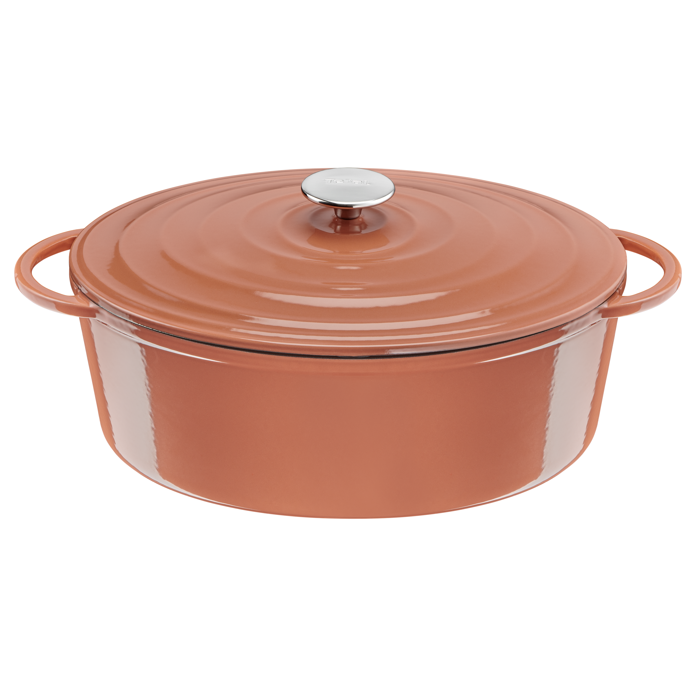 LOV, Cacerola de 34 cm, 7,2 L, Terracotta
