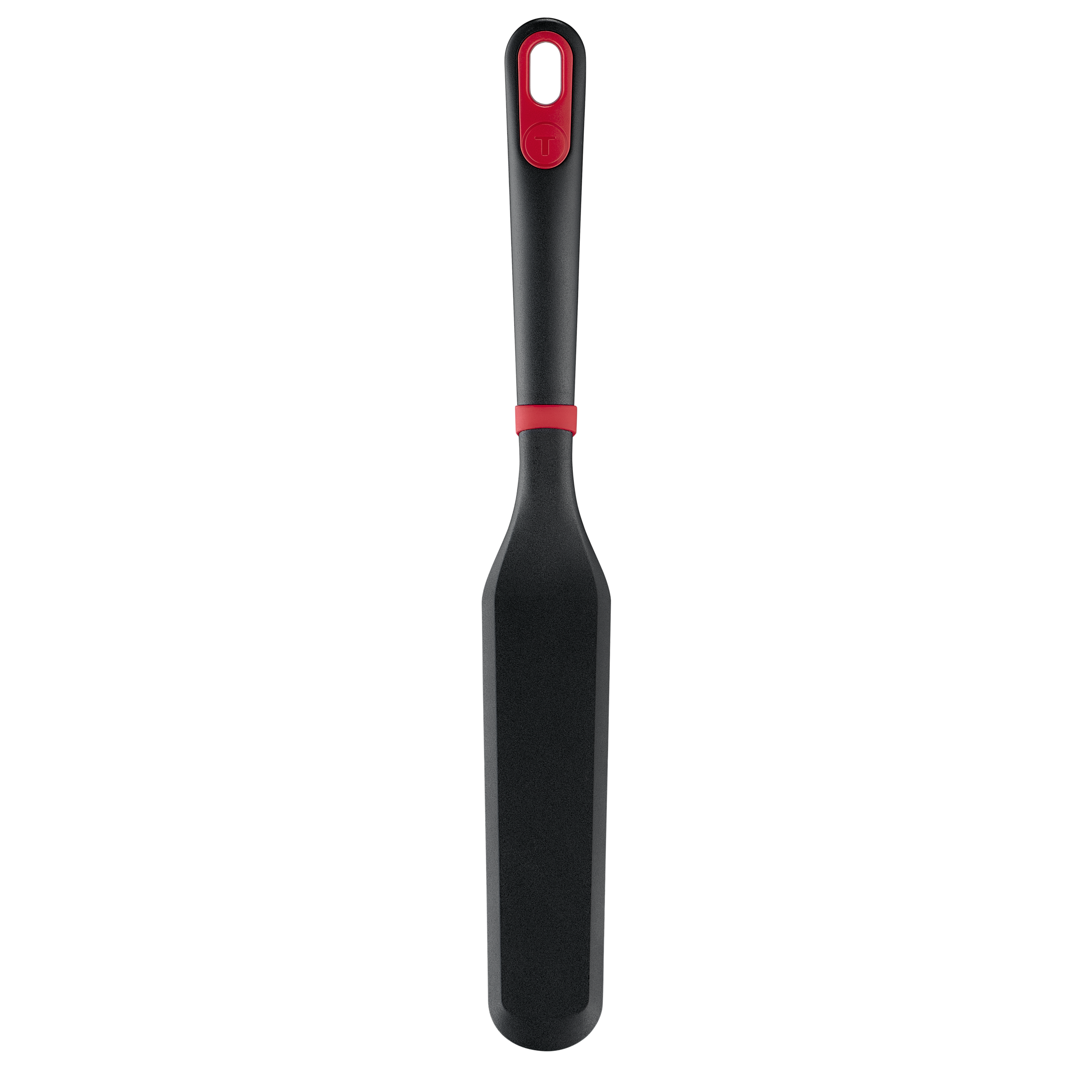 Ingenio+ Accesorios, Espátula para tortitas, Antirayaduras, Resistente al calor hasta 230 °C, Negro