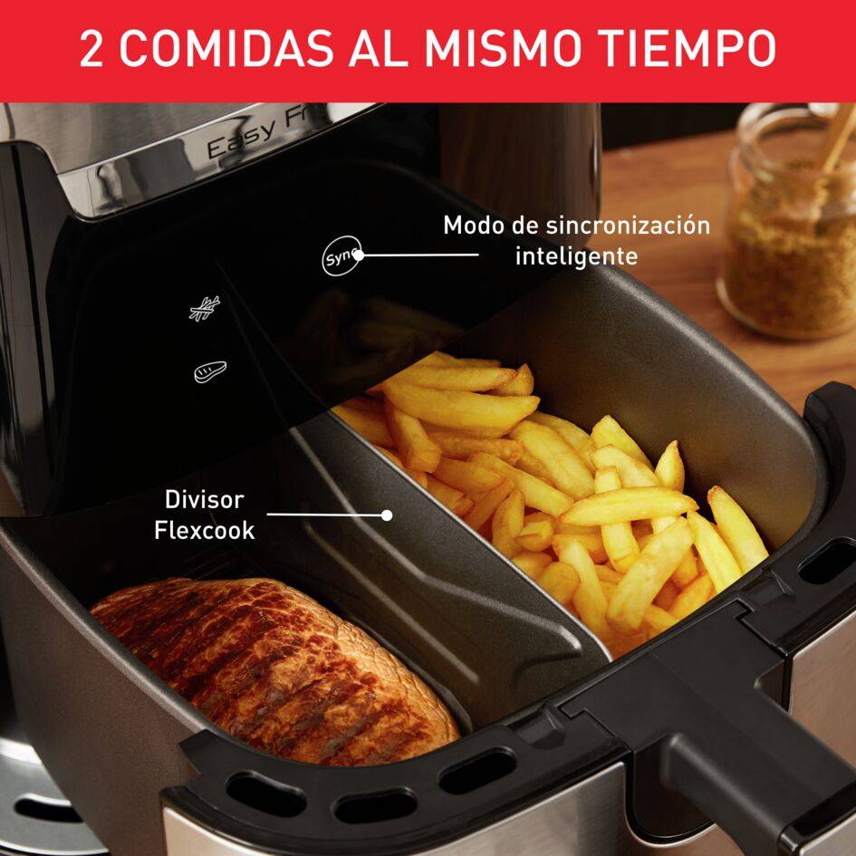 Easy Fry & Grill XXL, Freidora de Aire, Digital, 6,5L, Negra
