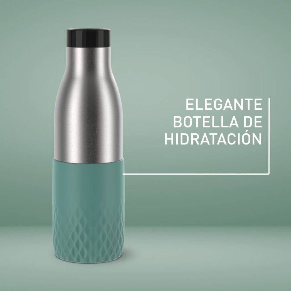 Bludrop Sleeve, Botella de hidratación, 0,5L, Verde