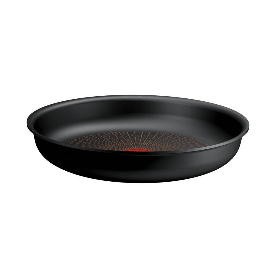 Ingenio Excellence+ Sartén de 26 cm, Apilable, Mango extraíble, Revestimiento antiadherente, Compatible con inducción