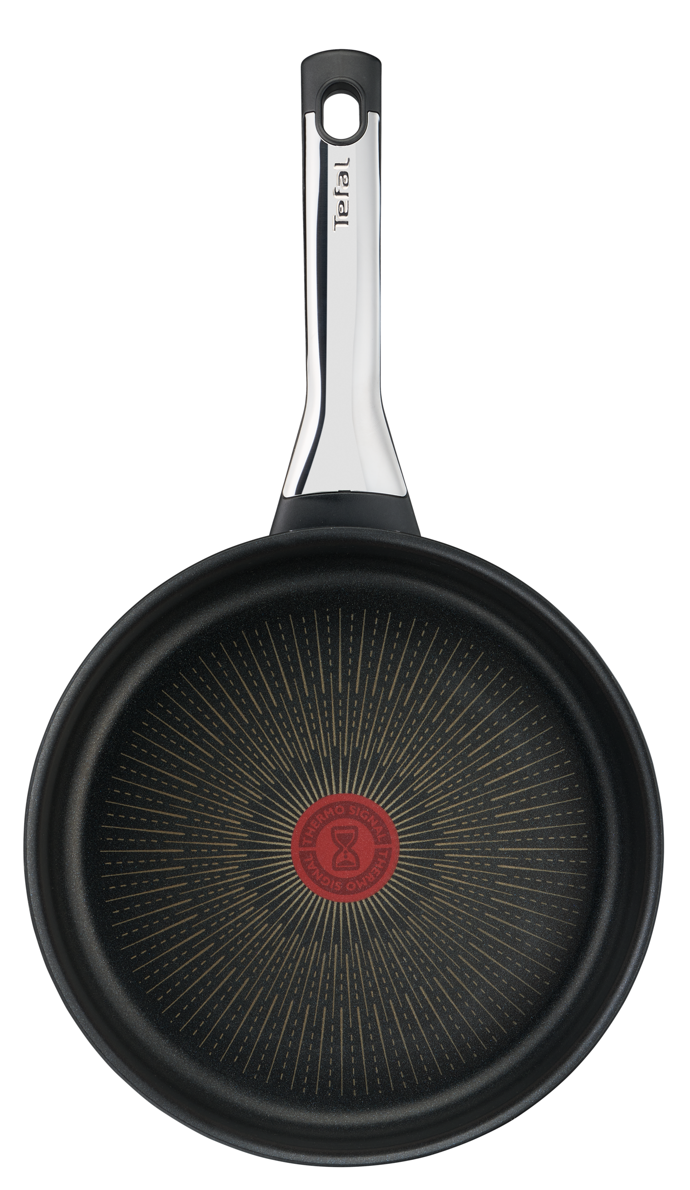 Excellence, Sartén Guisera 24 cm, Tapa de Cristal, Revestimiento antiadherente, Inducción