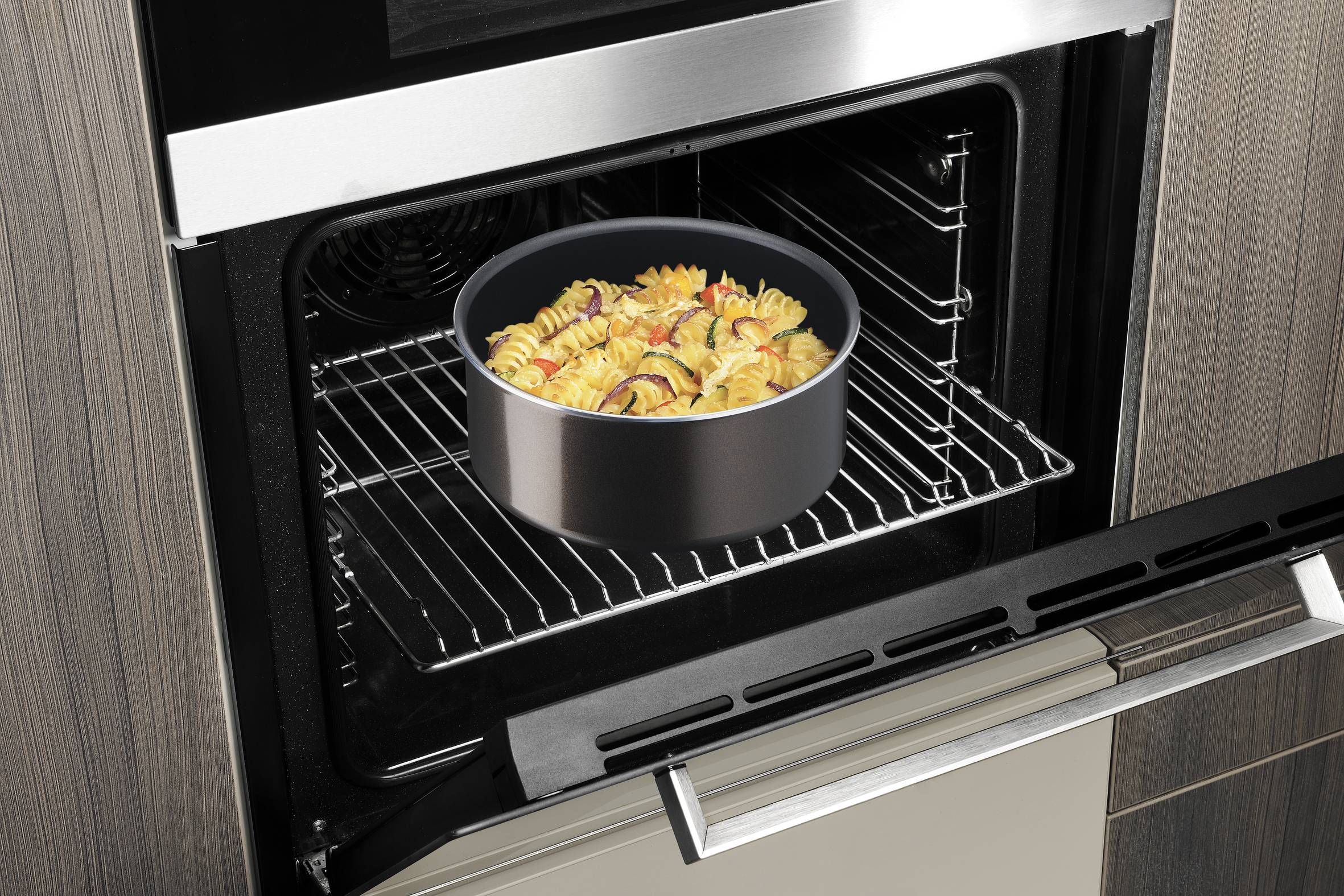 Ingenio Easy Plus, Batería de cocina de 4 piezas, No Inducción