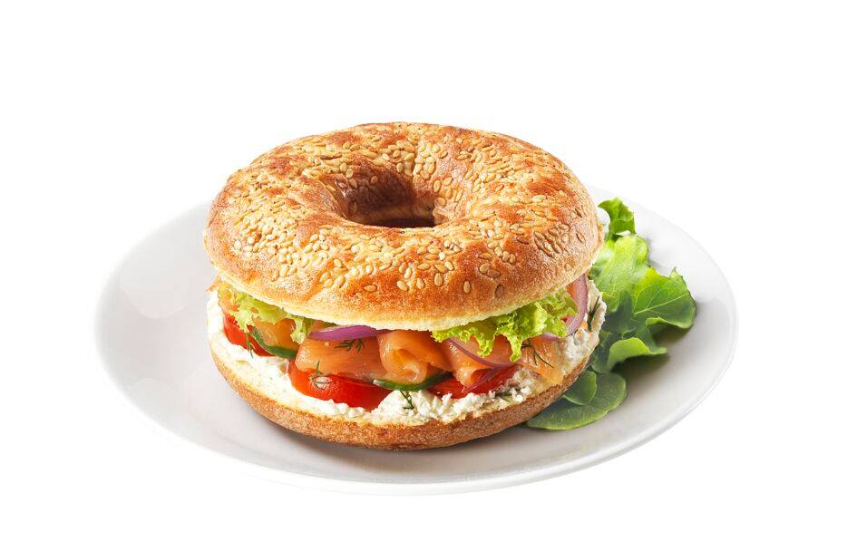 Caja con 2 platos para bagels Snack Collection XA801612