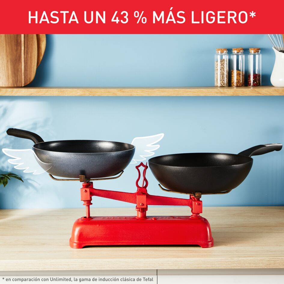 So'Light, Wok de 28&nbsp;cm, tecnología Light Tech