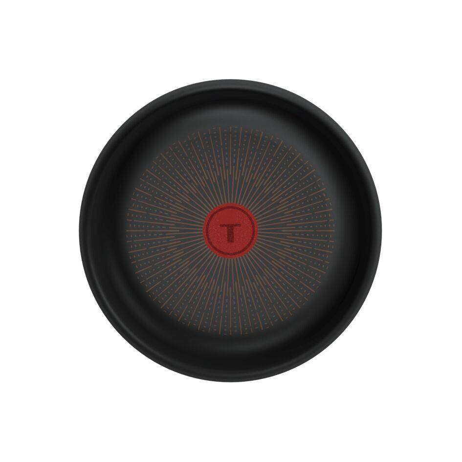 Ingenio Excellence+ Sartén de 22 cm, Apilable, Mango extraíble, Revestimiento antiadherente, Compatible con inducción