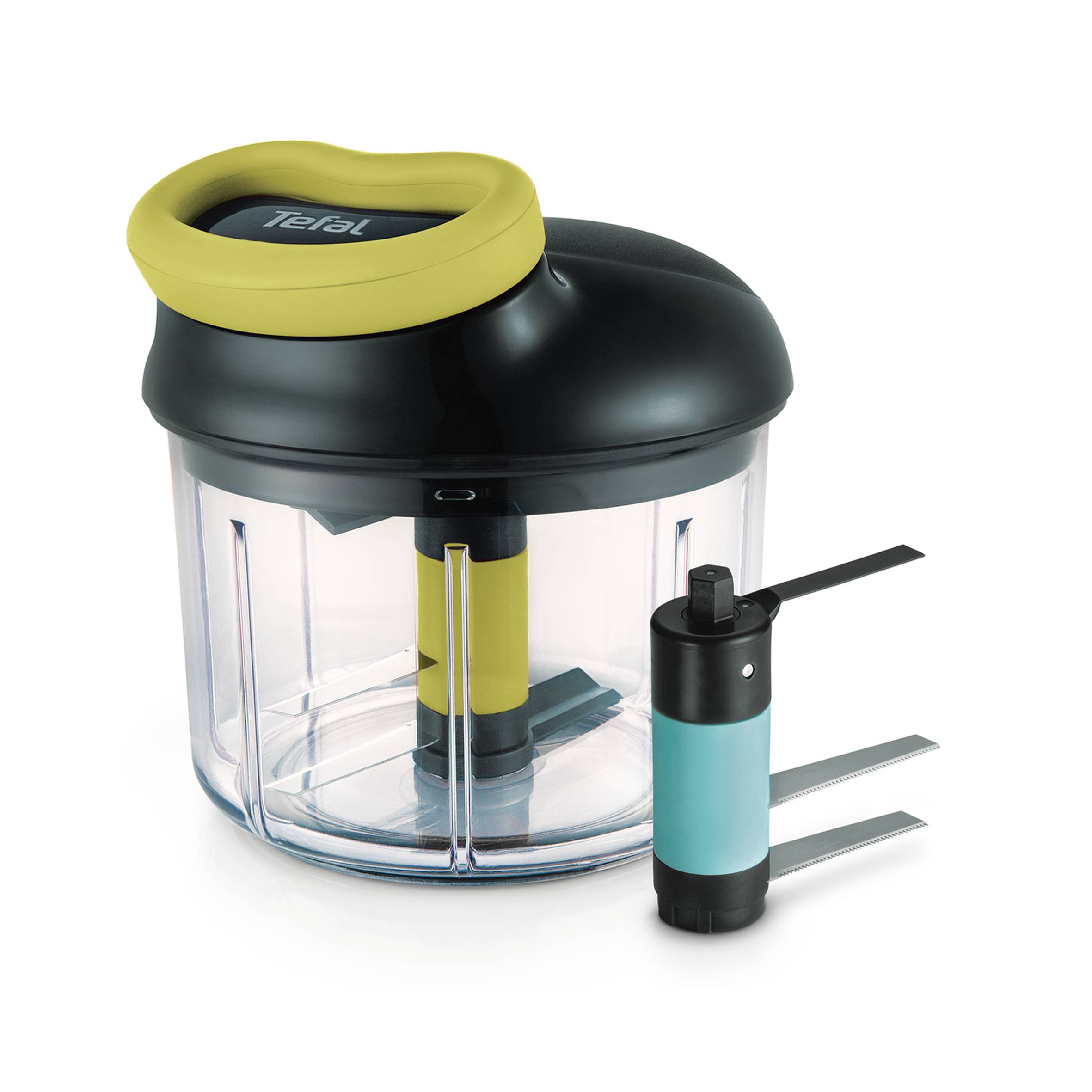 Picadora manual de 5 segundos 900 ml con kit de cuchillas para hielo