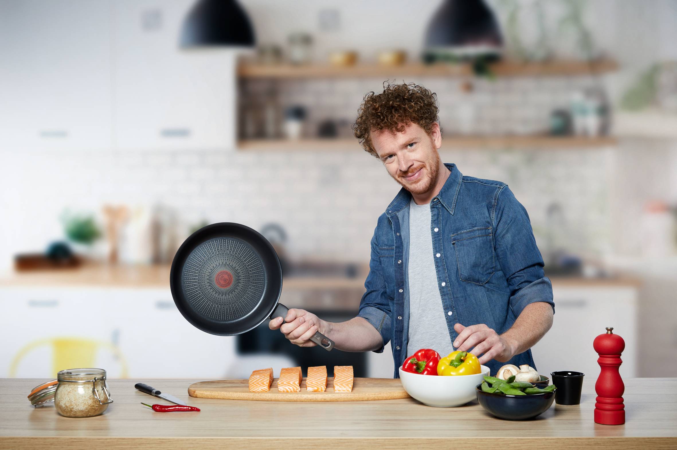 Unlimited, 2 sartenes, 22 y 28&nbsp;cm, Negro