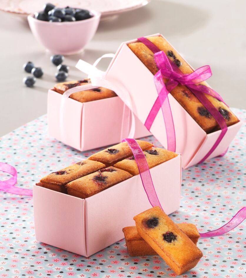 Caja con 2 platos para minilingotes Snack Collection XA801312