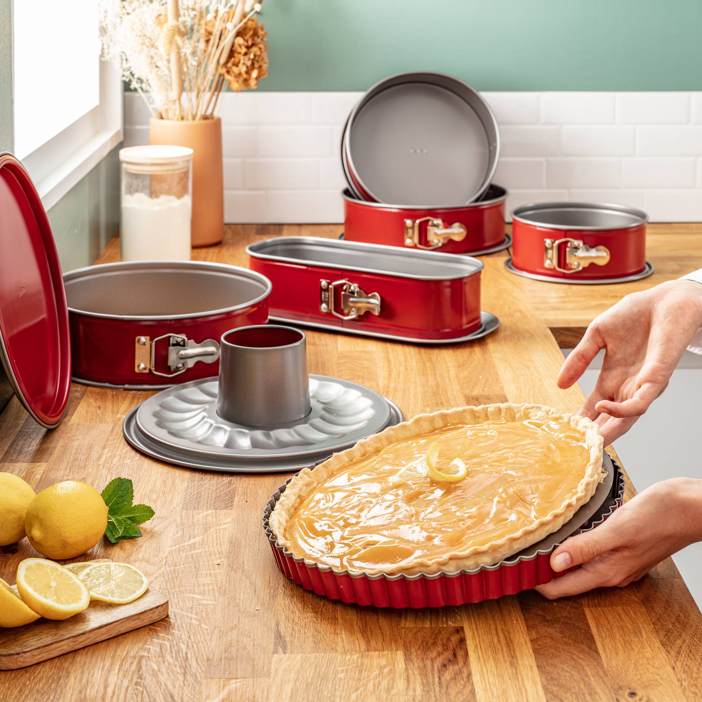 MOLDE REDONDO DESMONTABLE DELIBAKE 23 CM