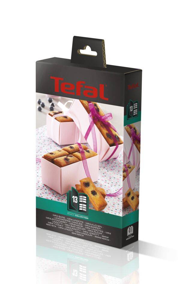 Caja con 2 platos para minilingotes Snack Collection XA801312