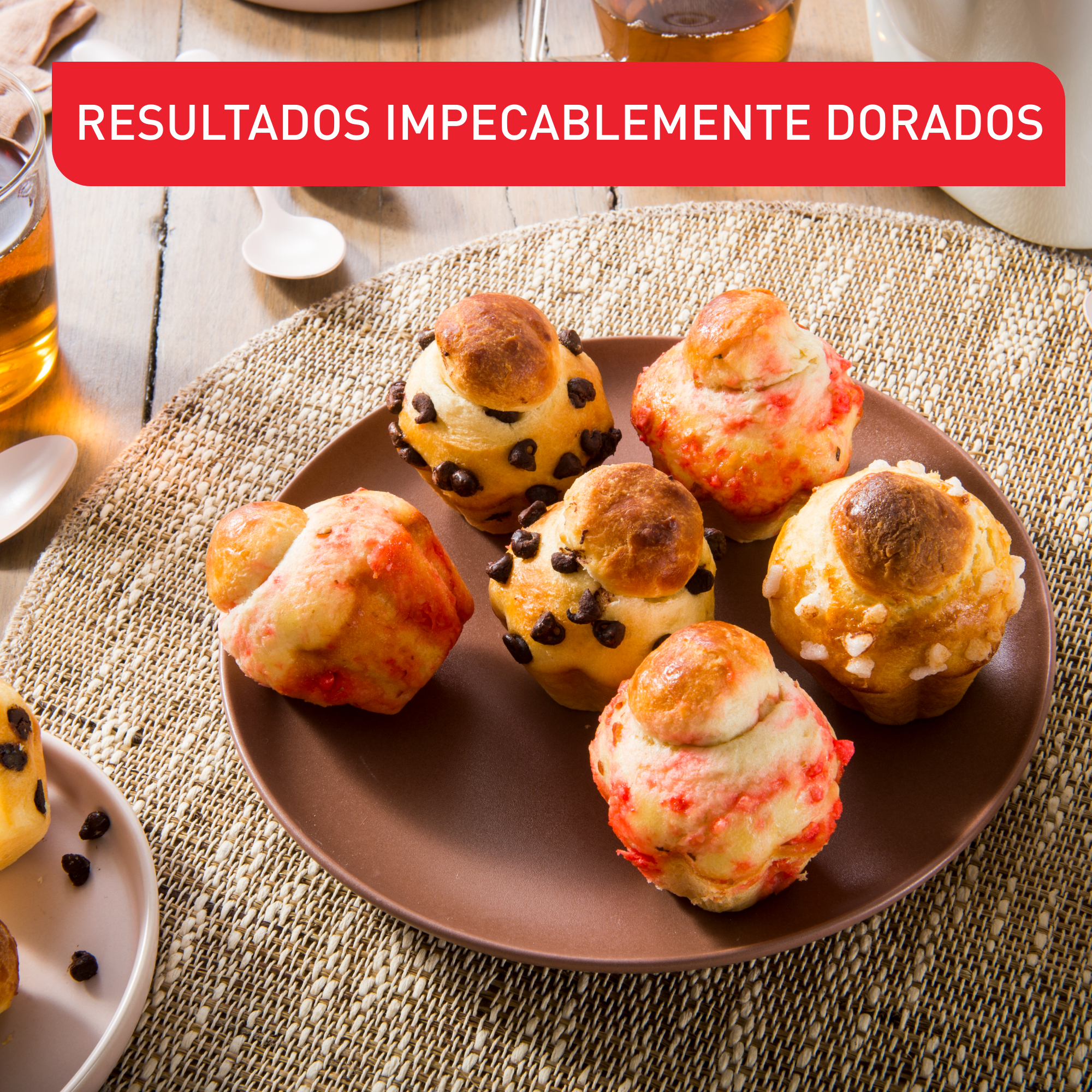 Creabake, Juego de 3 moldes para brioches