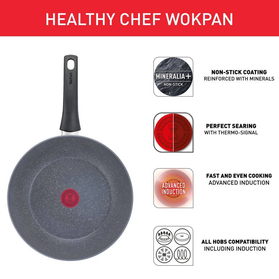 HEALTHY CHEF WOK 28 CM