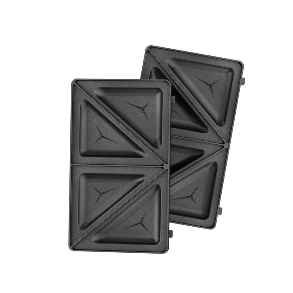 2 platos triangulares para croques Snack Coll. XA800212