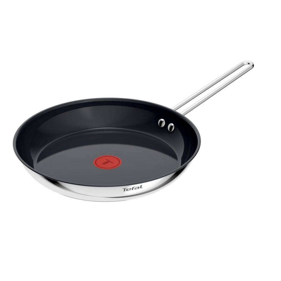 Nordica, Sartén de 28 cm,&nbsp;Acero Inoxidable, Revestimiento Cerámico Antiadherente, Cuerpo de acero inoxidable 