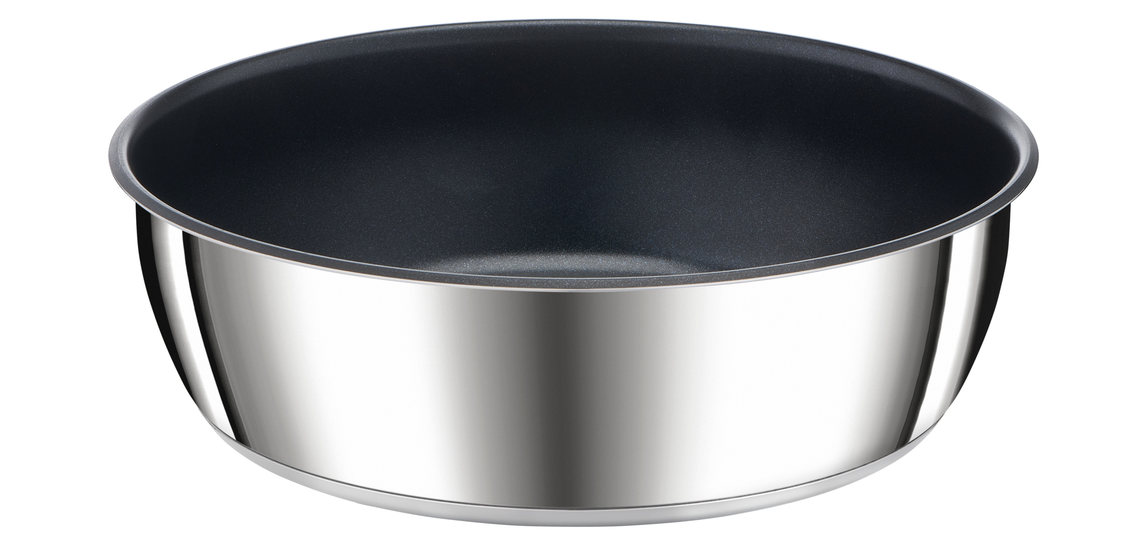 Ingenio Preference, Sartén Guisera 24 cm, Apilable, Revestimiento antiadherente, Inducción, Acero Inoxidable