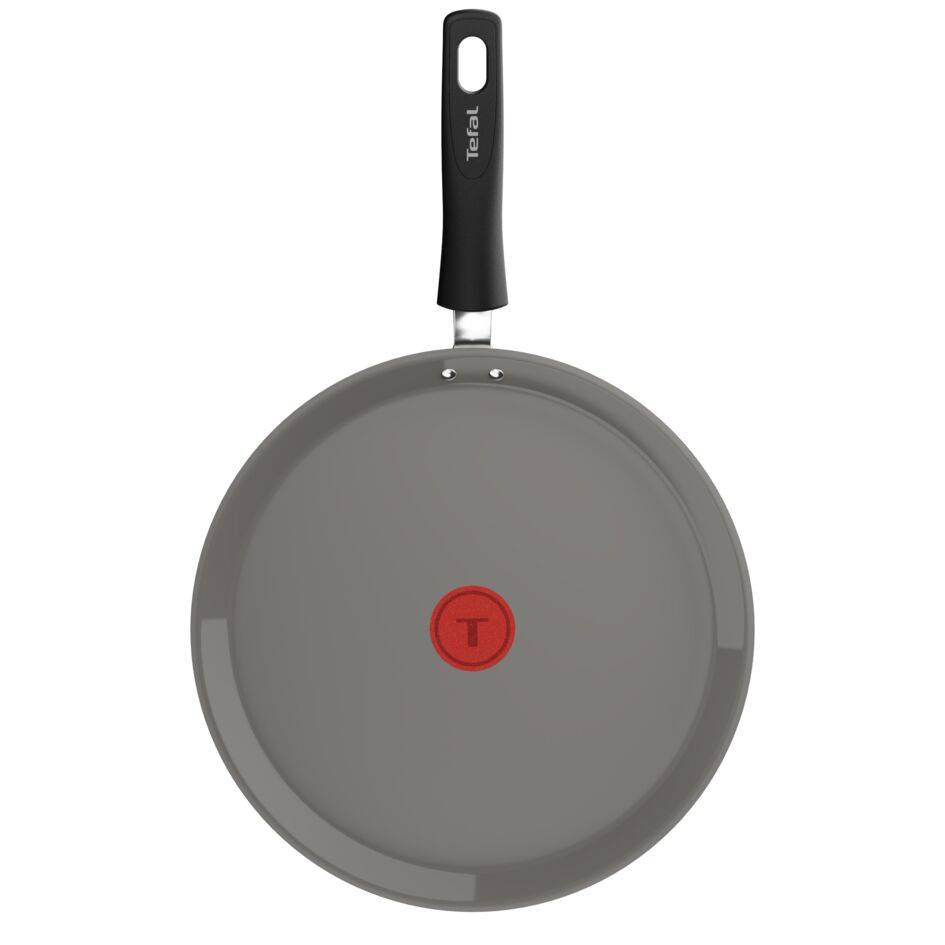 Renew, Sartén para tortitas de 28 cm, Revestimiento cerámico antiadherente, Cuerpo de aluminio 100% reciclado, Thermo-Signal, Compatible con inducción