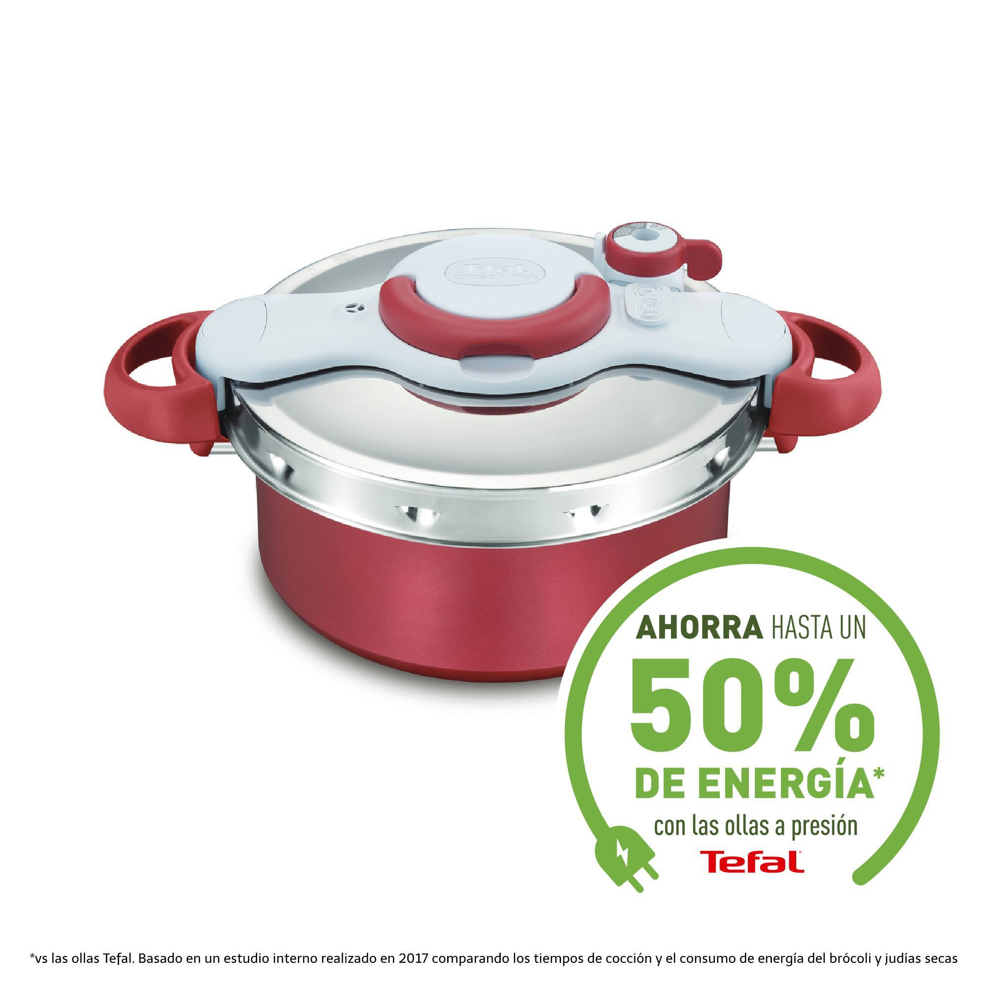 CLIPSOMINUT DUO GRIS/ROJO