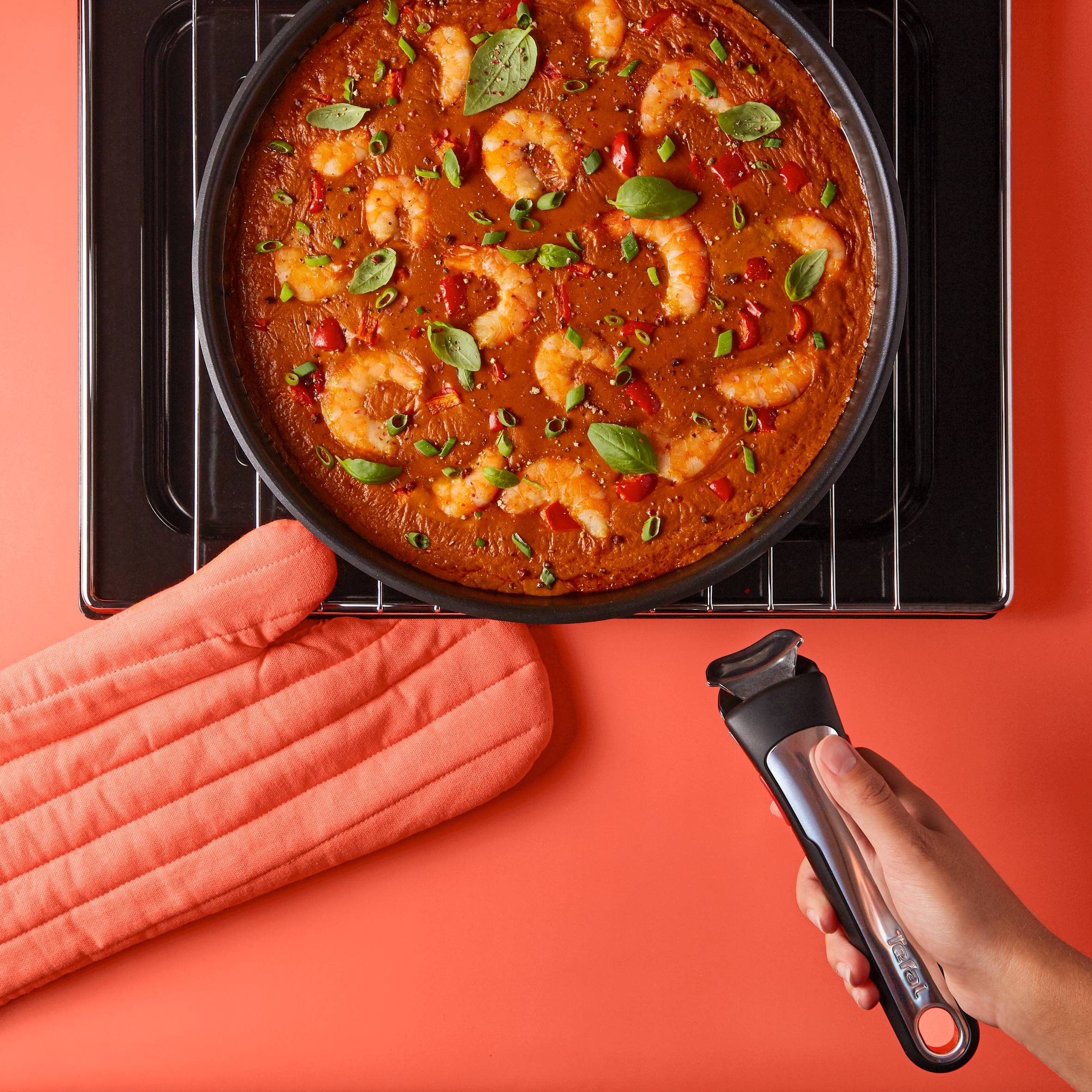 Ingenio Preference On, Sartén, 24 cm, Acero Inoxidable, Inducción