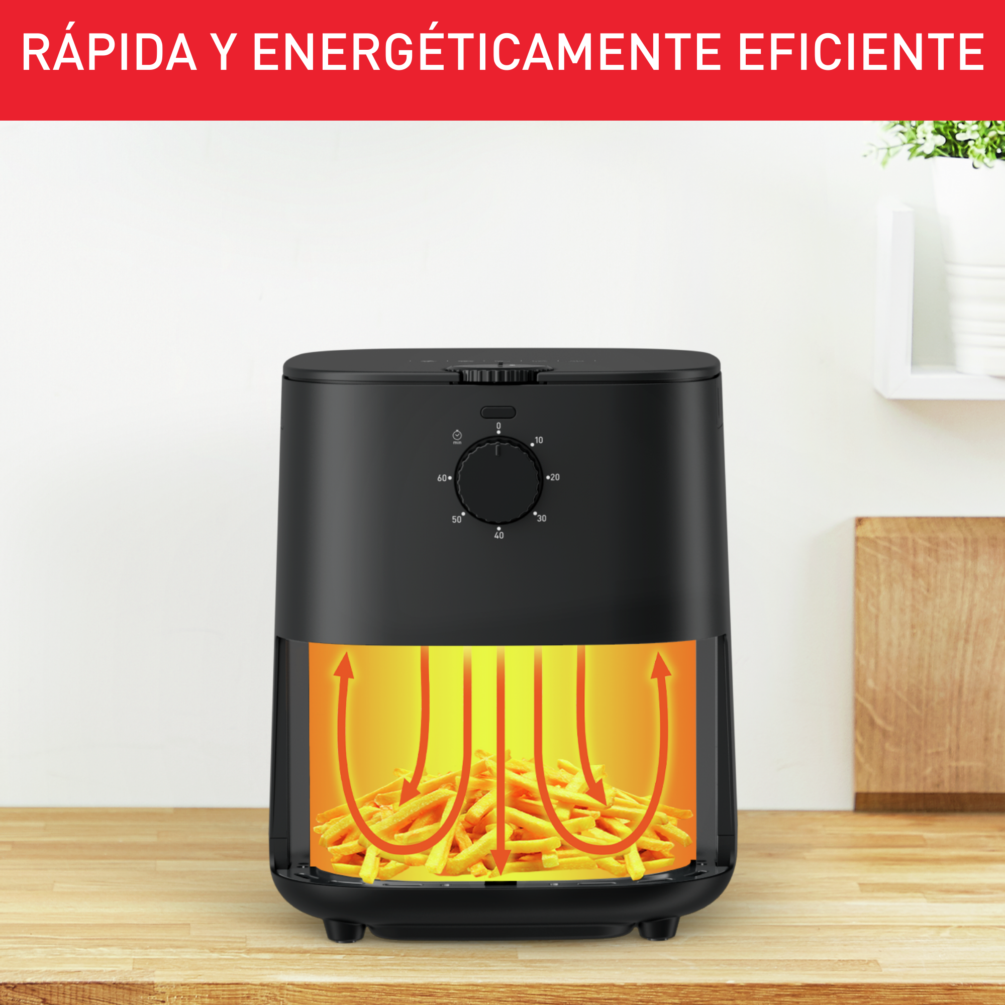 Easy Fry Essential, Freidora de Aire, 3.5 L