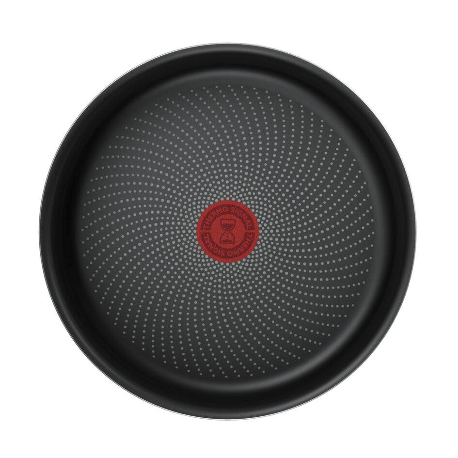 Ingenio So'Light, Sartén Guisera 24 cm, Ligera, Revestimiento antiadherente, Inducción