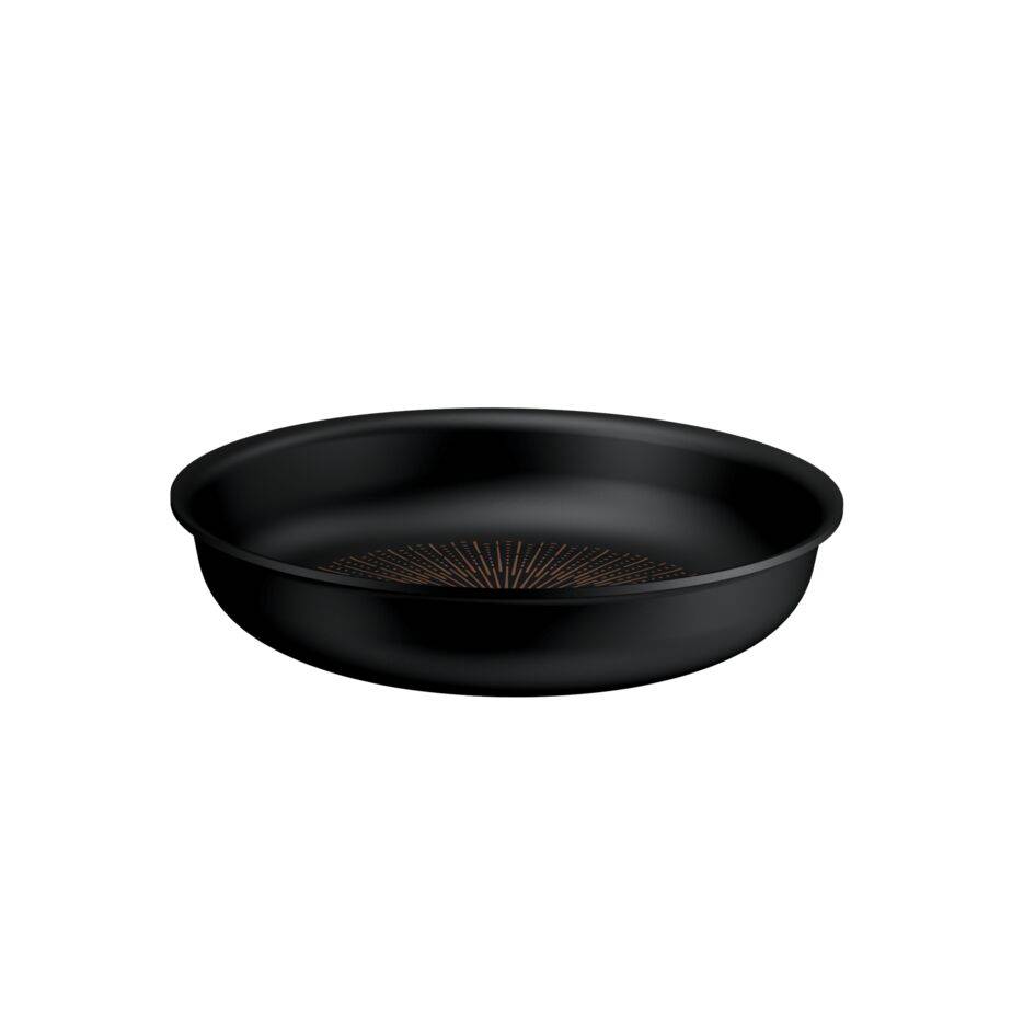 Ingenio Excellence+ Sartén de 22 cm, Apilable, Mango extraíble, Revestimiento antiadherente, Compatible con inducción