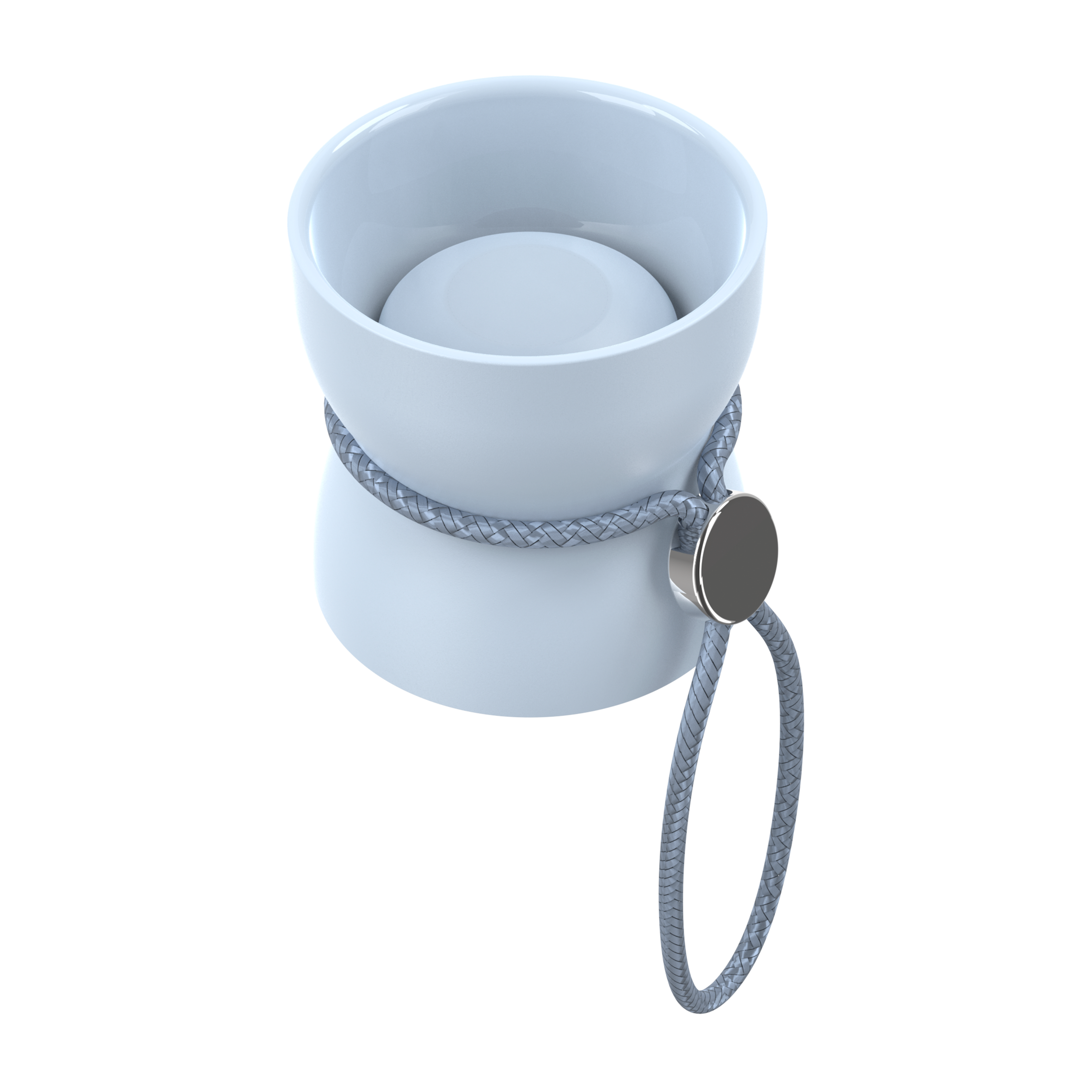 BeYou, Taza de viaje, Bebida aromática, 100 % hermética, Apta lavavajillas, 0,36 L, Azul