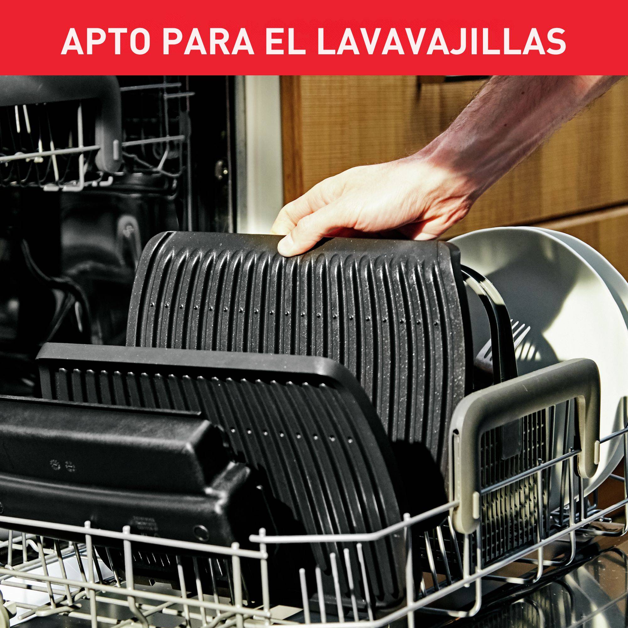 Optigrill Elite, Superficie de cocción de 30x20 cm, Parrilla eléctrica de interior y exterior, Sensor de grill automático, 12 programas automáticos, Apto para lavavajillas