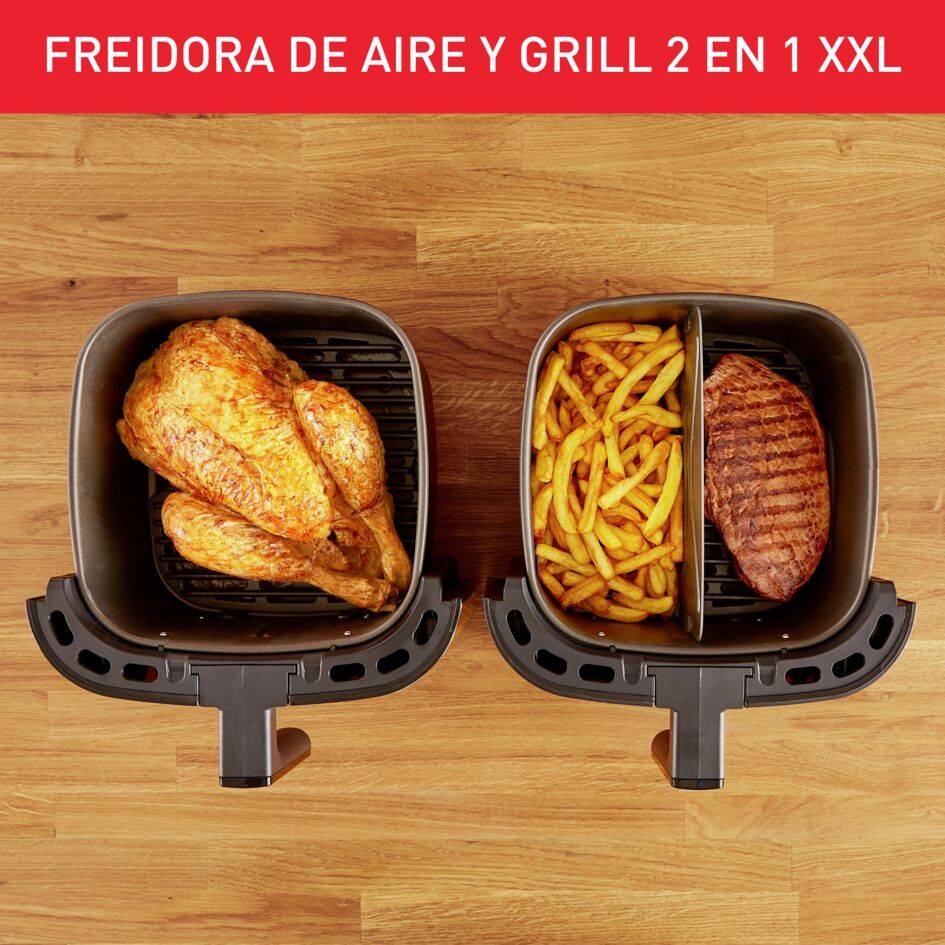 Easy Fry & Grill XXL, Freidora de Aire, Digital, 6,5L, Negra