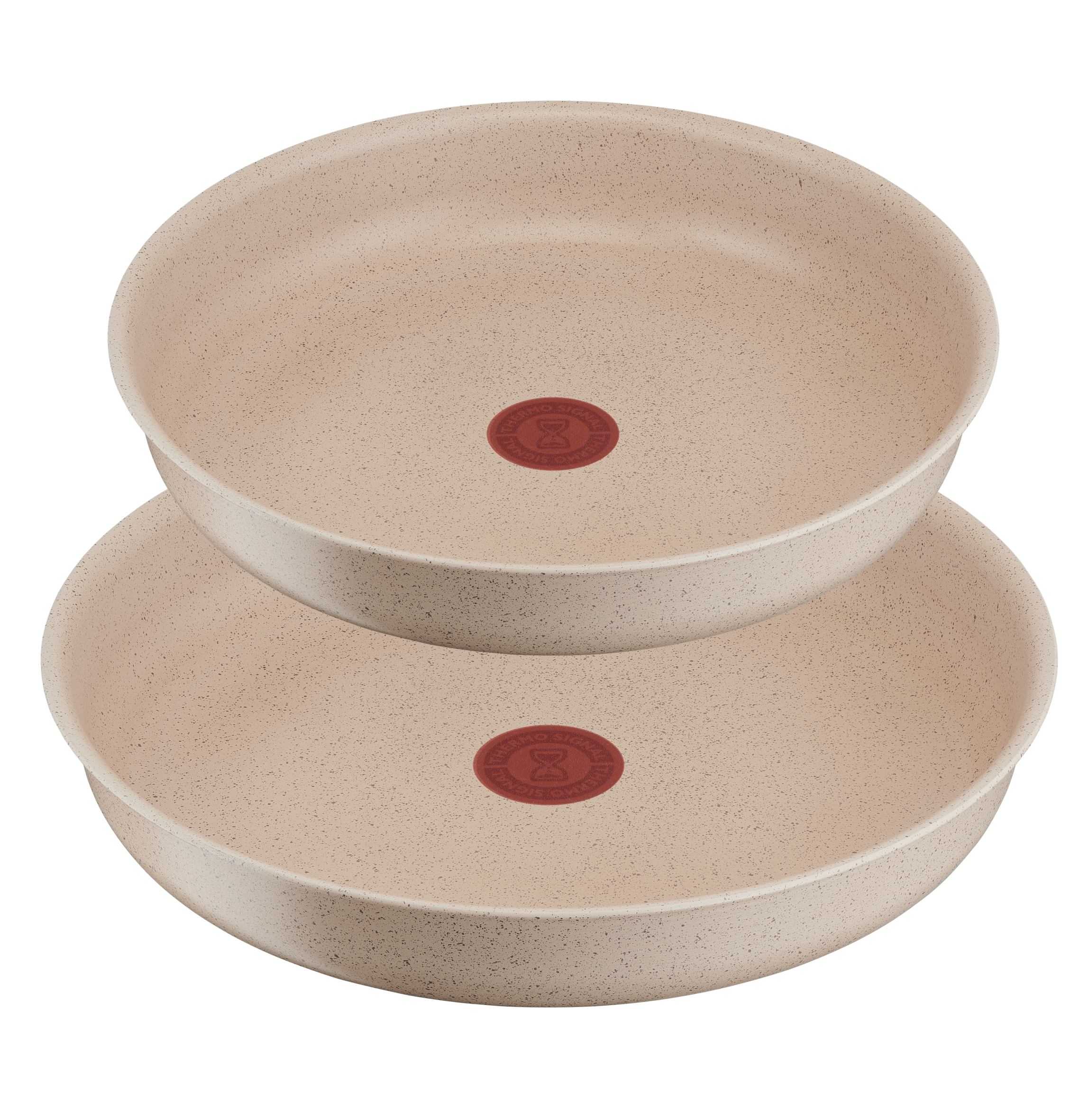 Ingenio Delight, Sartenes de 24/28 cm, Mango extraíble, Apilables, Revestimiento Antiadherente, Cuerpo de Aluminio 100% Reciclado