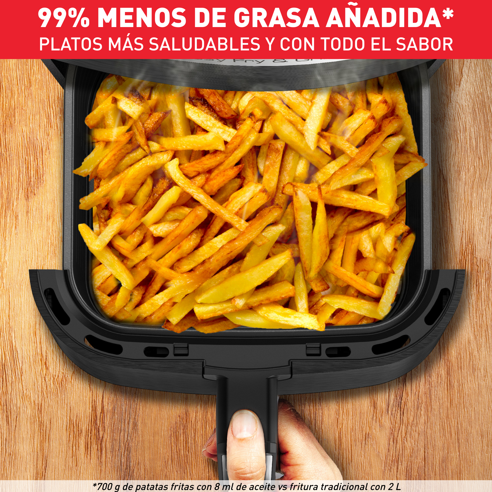 Easy Fry & Grill Digit, Negra