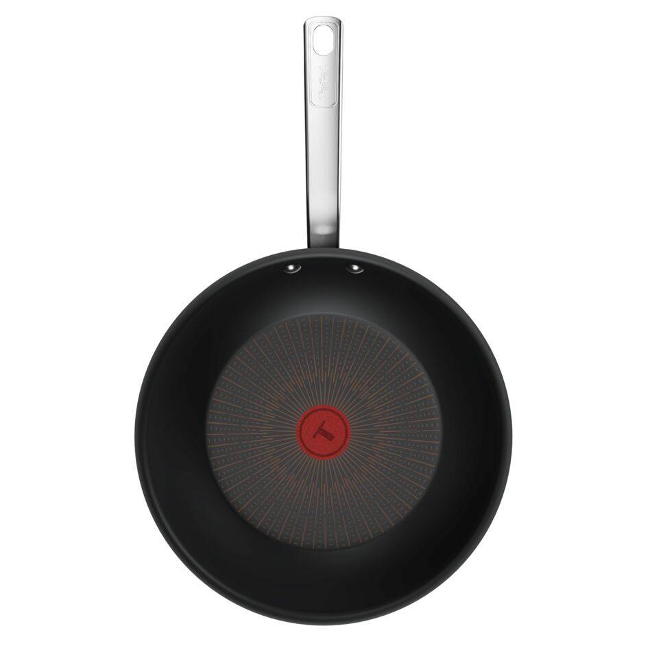 Experience Wokpan 28 cm, Revestimiento Antiadherente FusionCore, Inducción Compatible, 4-5 personas