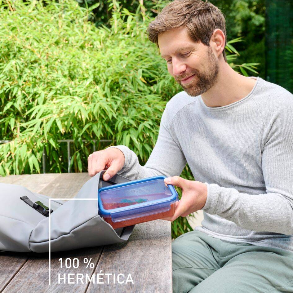 Masterseal Eco, Set herméticos, 0.55L, 1L, 2.2 L, Higiénico, Materiales sostenibles, Azul