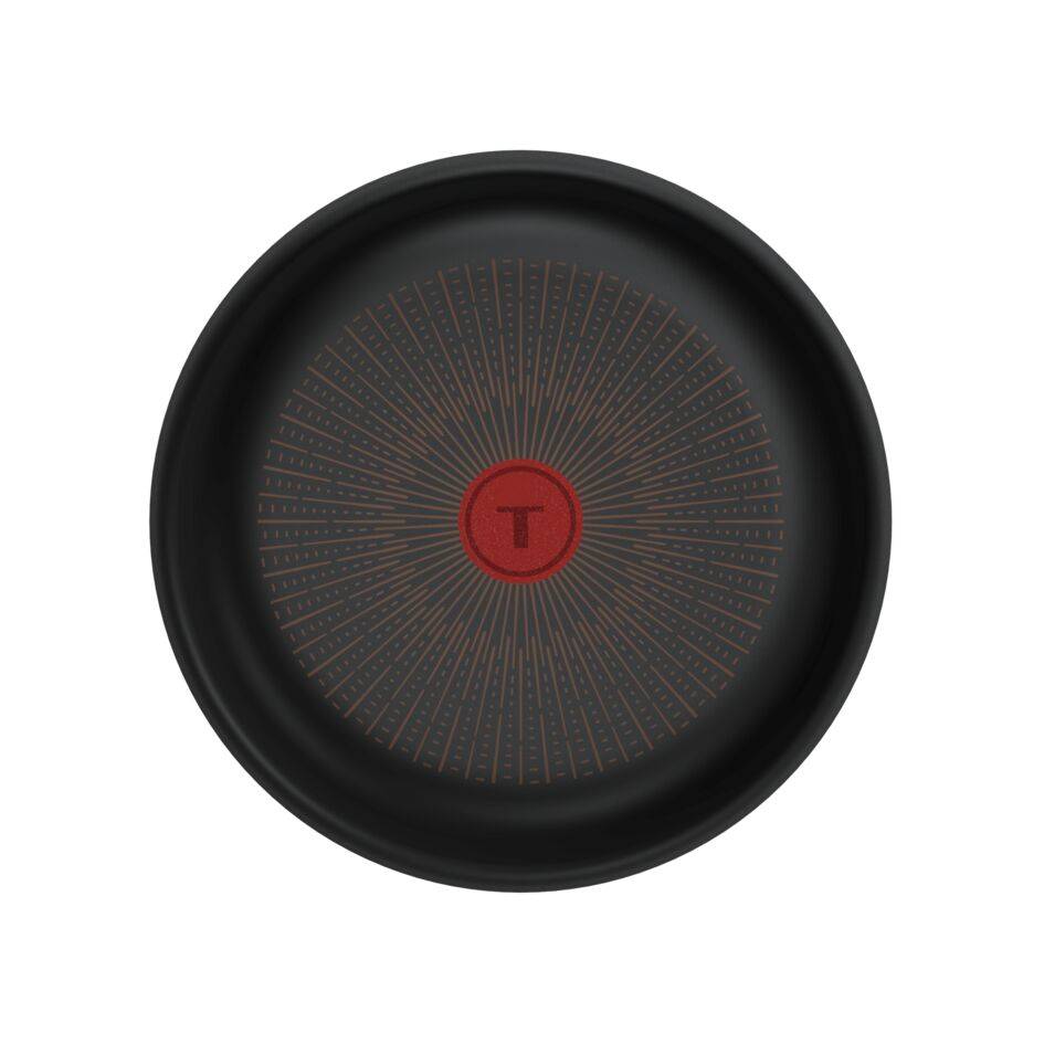 Ingenio Excellence+ Sartén de 26 cm, Apilable, Mango extraíble, Revestimiento antiadherente, Compatible con inducción