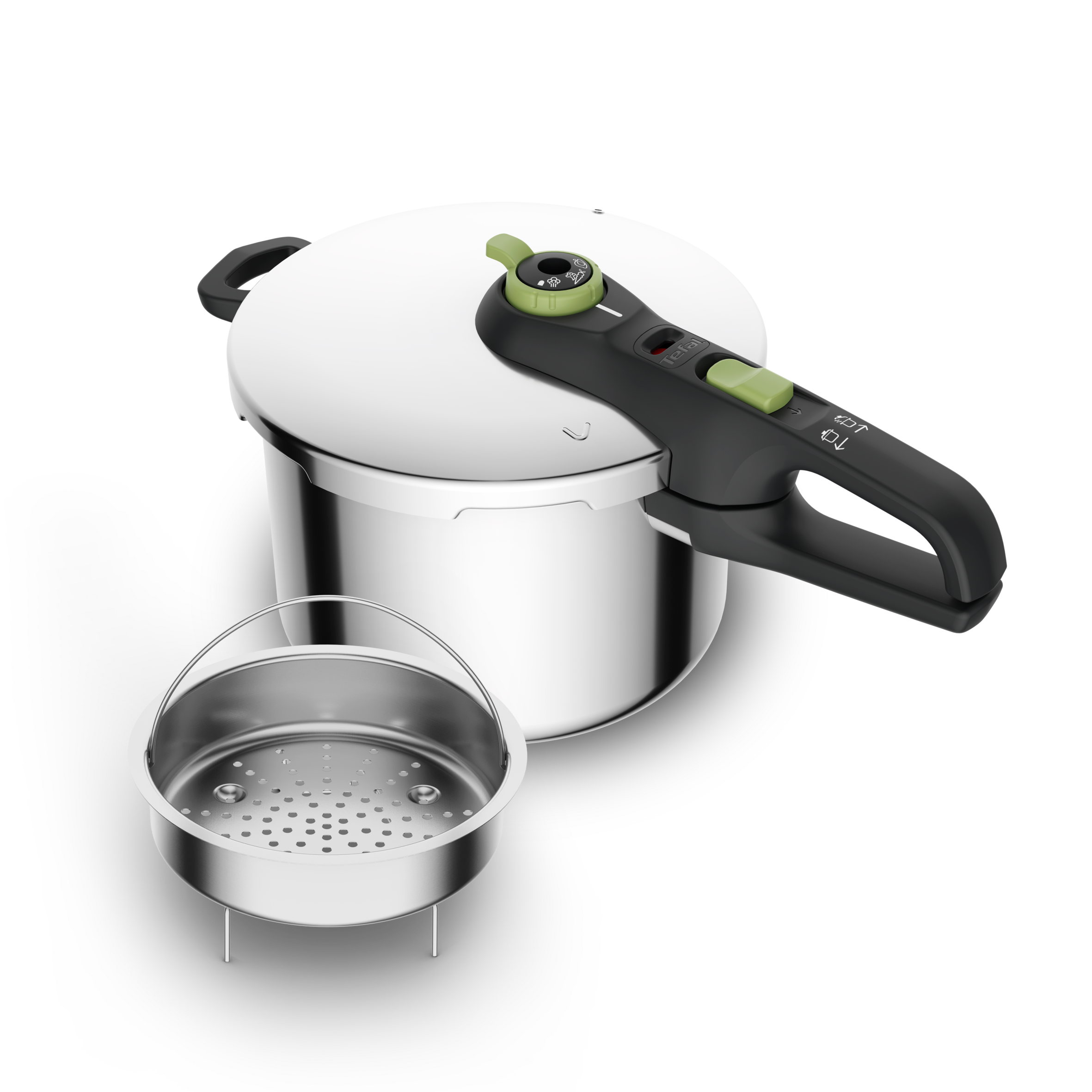 Secure Trendy, Olla a presión, 6 L, Cocción rápida, 2 programas, Segura, Inducción