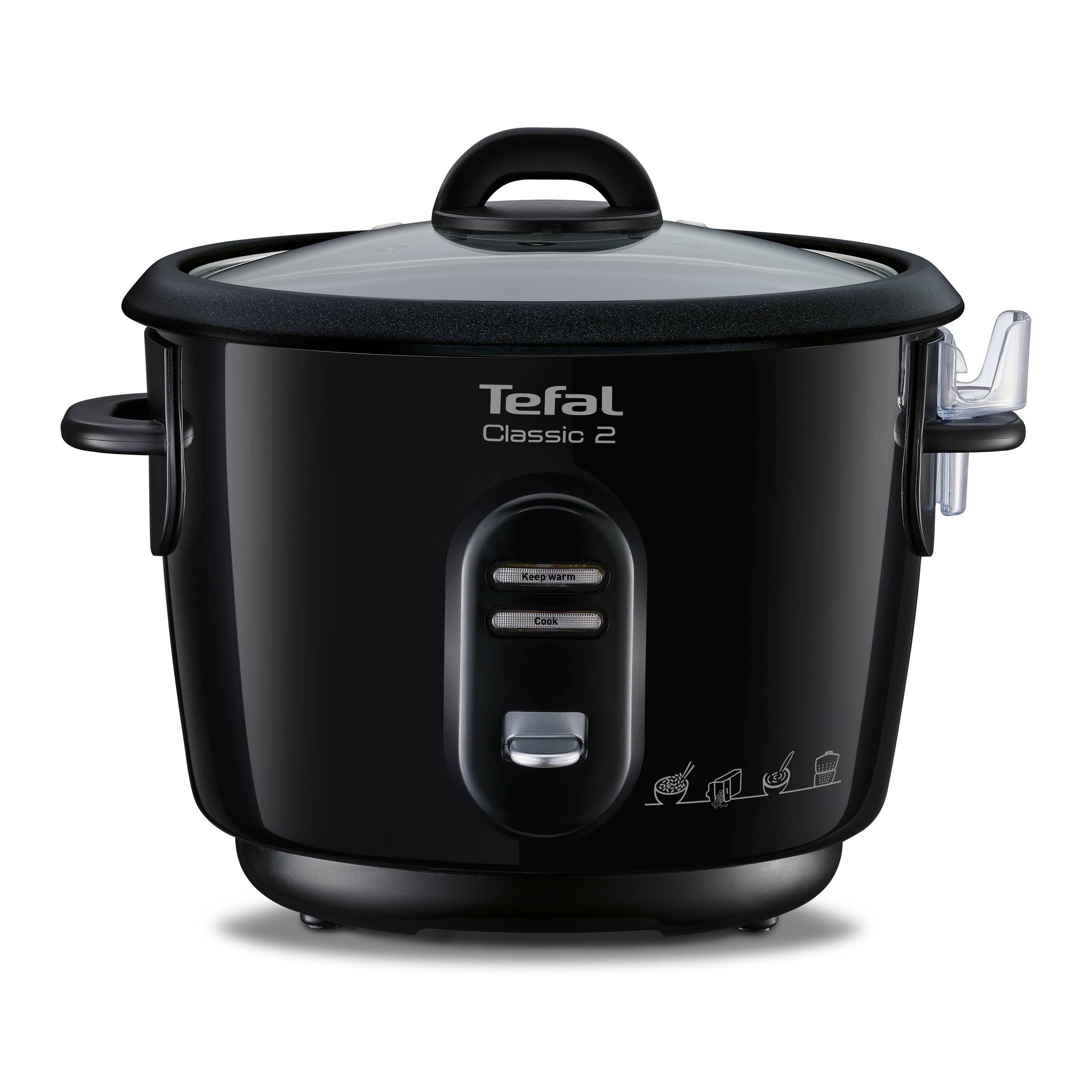 New Classic, Arrocera eléctrica, 3L, 4 accesorios, Negra